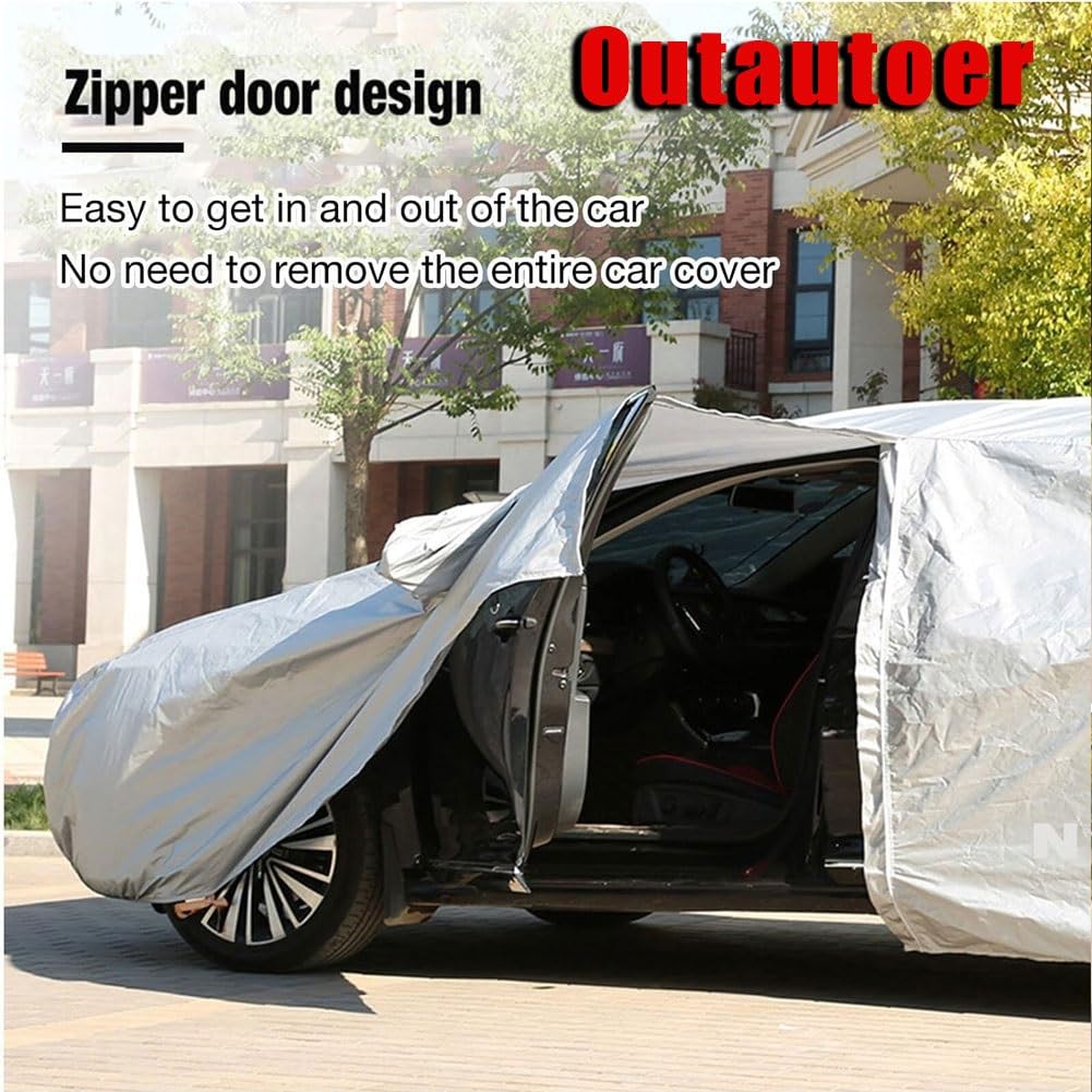 Outdoor Car Cover for Toyota Chaser ZX 100 1996-2001 Saloon, Black